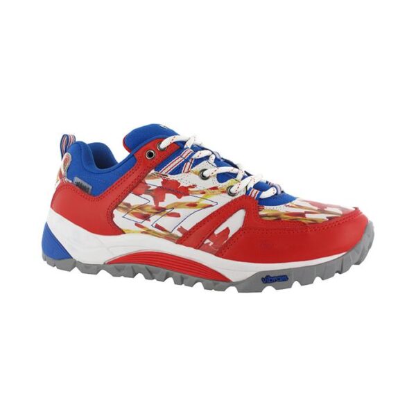 High tech wandelschoenen in de kleuren van de Gladiola bloem. De perfecte schoenen voor de actieve wandelaar. product foto (4)