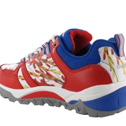High tech wandelschoenen in de kleuren van de Gladiola bloem. De perfecte schoenen voor de actieve wandelaar. product foto (2)
