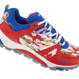 High tech wandelschoenen in de kleuren van de Gladiola bloem. De perfecte schoenen voor de actieve wandelaar. product foto (3)